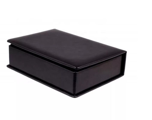 ODM Velvet Premium Gift Box الخشب الرقائقي بو الجلود المستطيل FSC