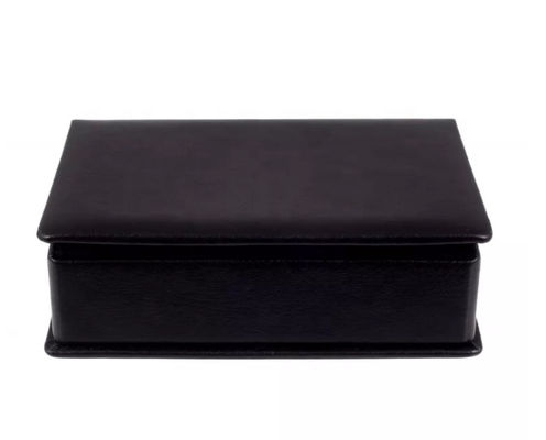 ODM Velvet Premium Gift Box الخشب الرقائقي بو الجلود المستطيل FSC