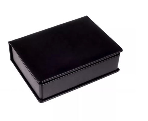 ODM Velvet Premium Gift Box الخشب الرقائقي بو الجلود المستطيل FSC