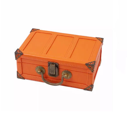 MDF PU Leather Box يتدفقون عطر حقيبة هدية صندوق يدوي