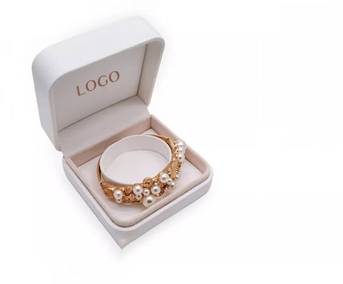 ODM Ring Gift Boxes Logo المطبوع جلدي صناديق المجوهرات المغناطيسية ISO9001