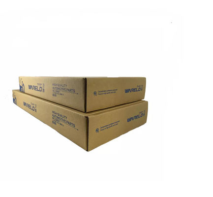 CMYK Auto Parts Package Paper Box قابلة للطي المموج ديبوسing
