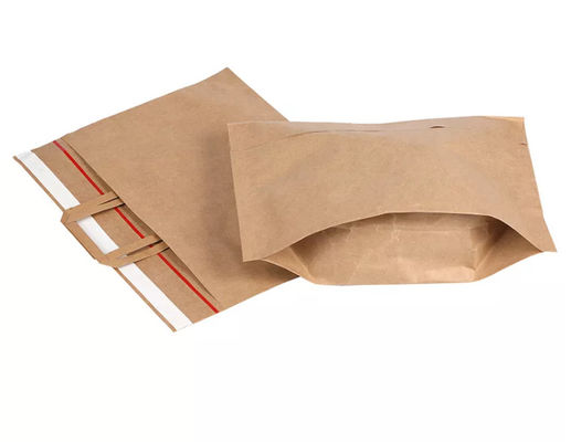 حقيبة يد ورقية قابلة للتحلل من ورق الكرافت CMYK Kraft Paper Tote Bag ISO