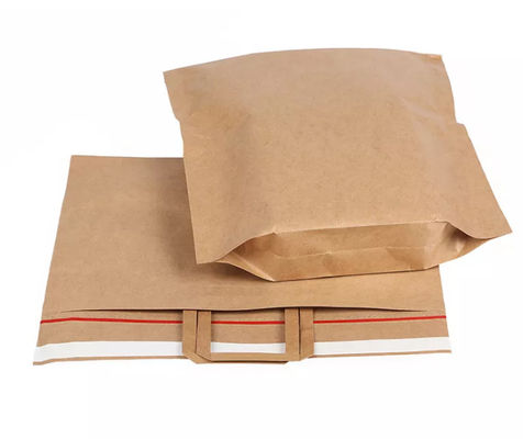 حقيبة يد ورقية قابلة للتحلل من ورق الكرافت CMYK Kraft Paper Tote Bag ISO