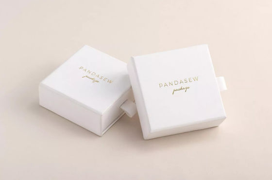 PandaSew سوار تغليف المجوهرات صندوق ديبوس الورق المقوى